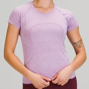 Lululemon Swiftly Tech Short Sleeve Race Length | Wisteria Purple / Lavender Dew